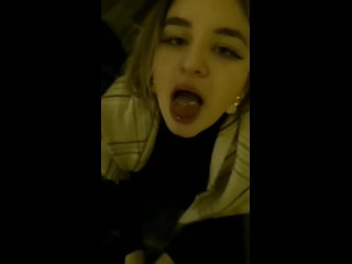 anechka local experienced busty cocksucker from podolsk makes a blowjob in padik (russian homemade porn public sex cum in mouth)